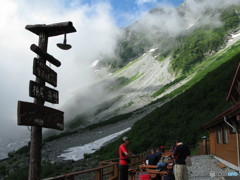 3泊で奥穂　前穂