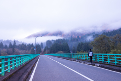 霧の朝の寄り道