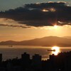 夕日