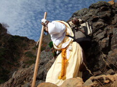 八ヶ岳の阿弥陀岳で　出会いました。