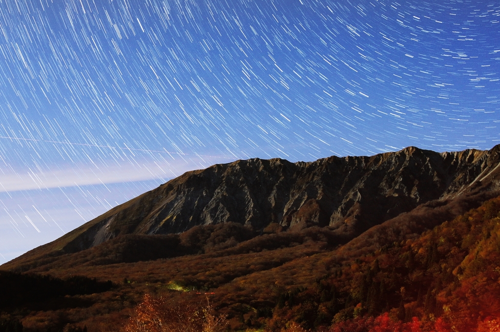 大山の秋
