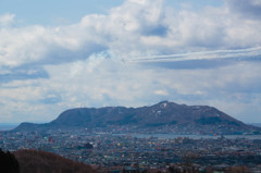 ブルーインパルス祝賀飛行