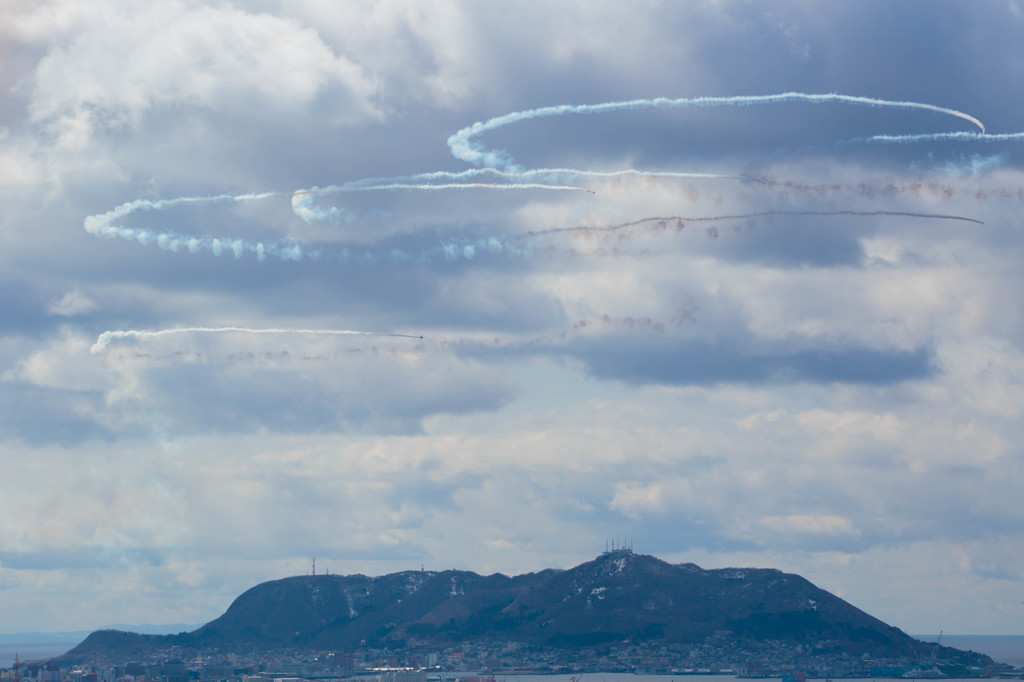 さくらと函館山