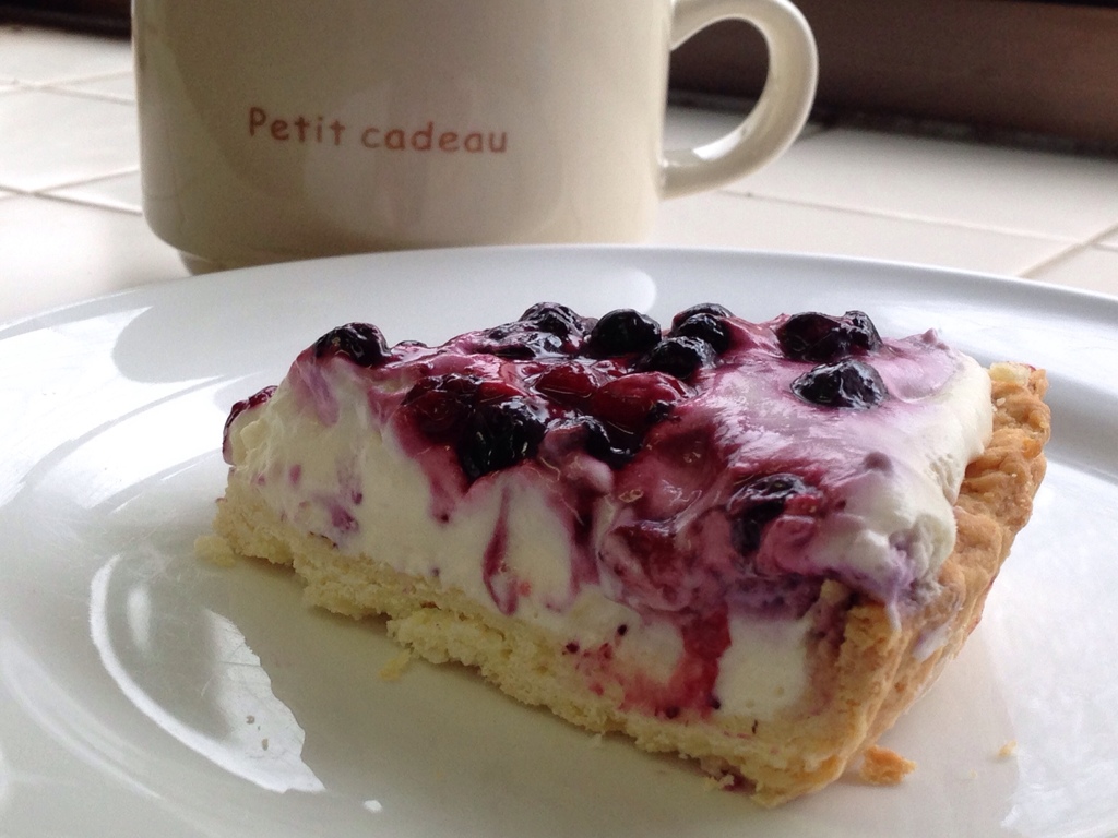 Berry Berry cheese  pie