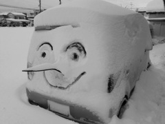 Snow art