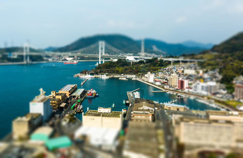 関門海峡　模型の世界