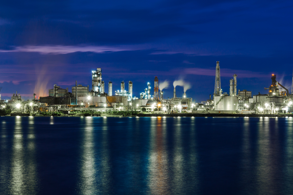 Midnight chemical factory