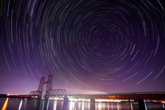 昇開橋の夜２