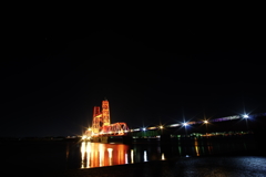 ライトアップ昇開橋