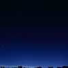 夜明け前の明るい星達