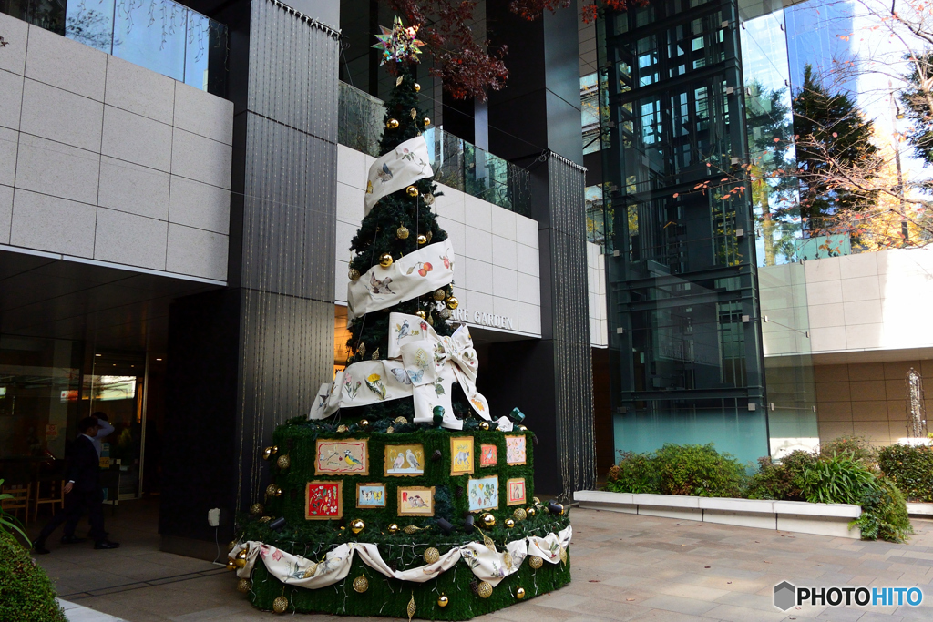 東京スクエアガーデンのクリスマスツリー