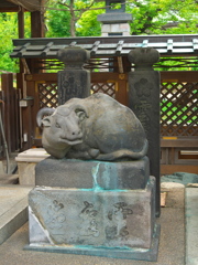 もう一つの撫で牛