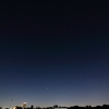 明けの明星と木星