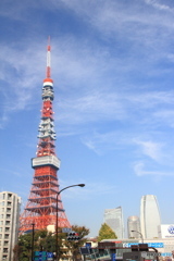 赤羽橋から見る東京タワー