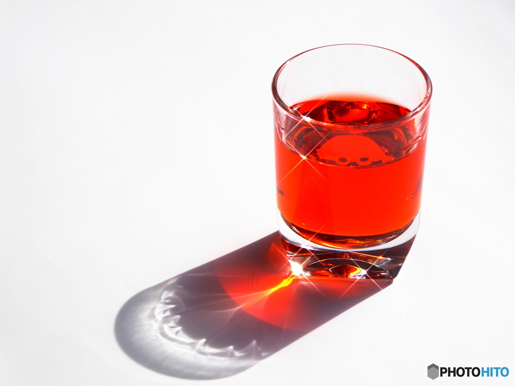 赤いお酒１