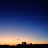 明けの明星と夜明け