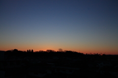 2016年元旦の朝日（自宅）13