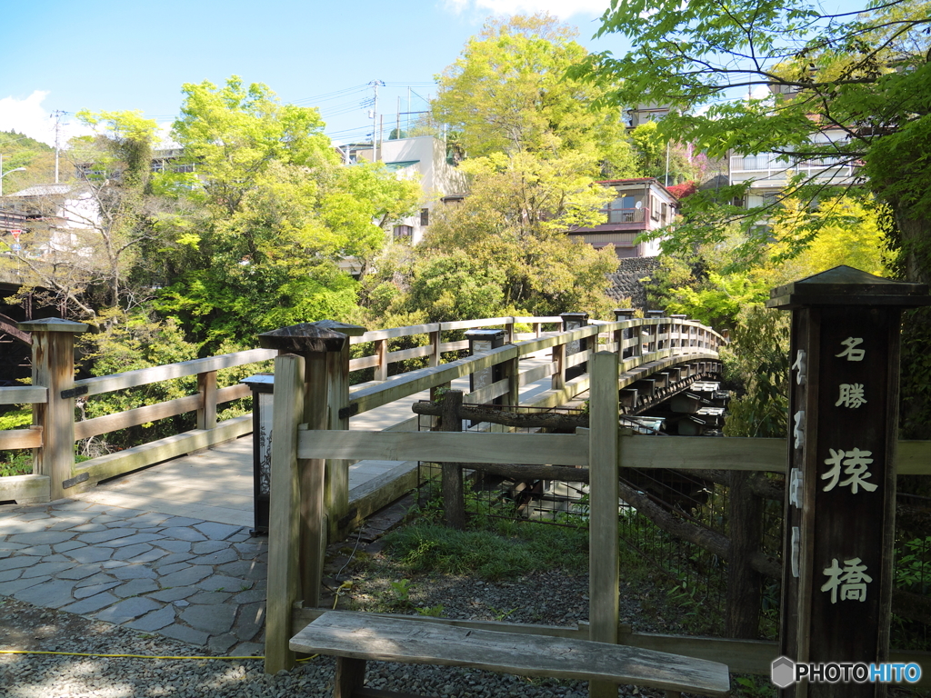 初夏の猿橋と桂川4