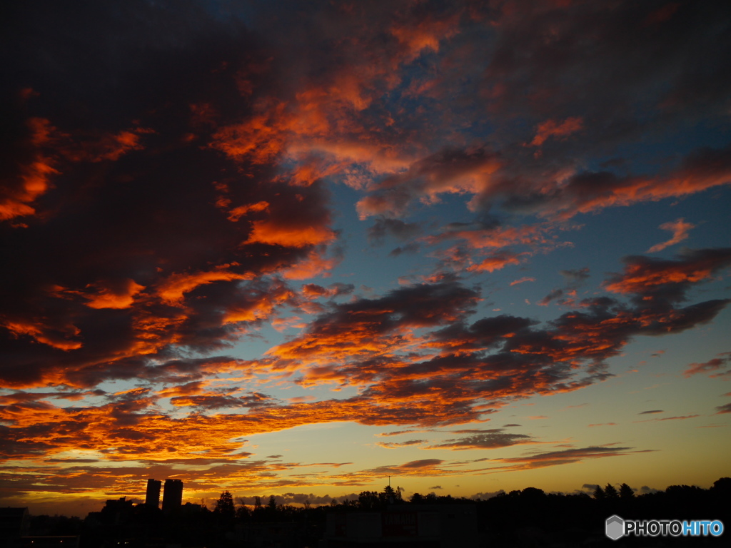 赤い雲 By Hy13 Id 写真共有サイト Photohito