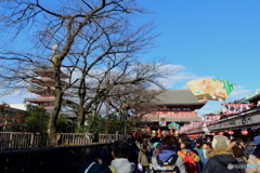 浅草寺羽子板市1