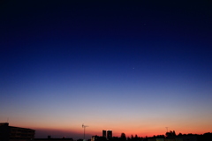 夜明けの空