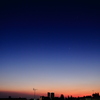 夜明けの空