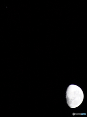 月と木星（２月16日）