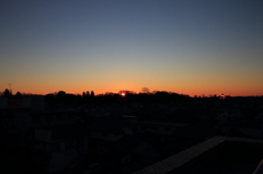 2016年元旦の朝日（自宅）14