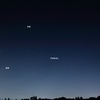 夜明け前の明るい星達