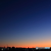 夕焼けと宵の明星