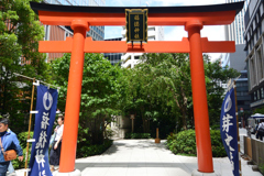 福徳神社の鳥居