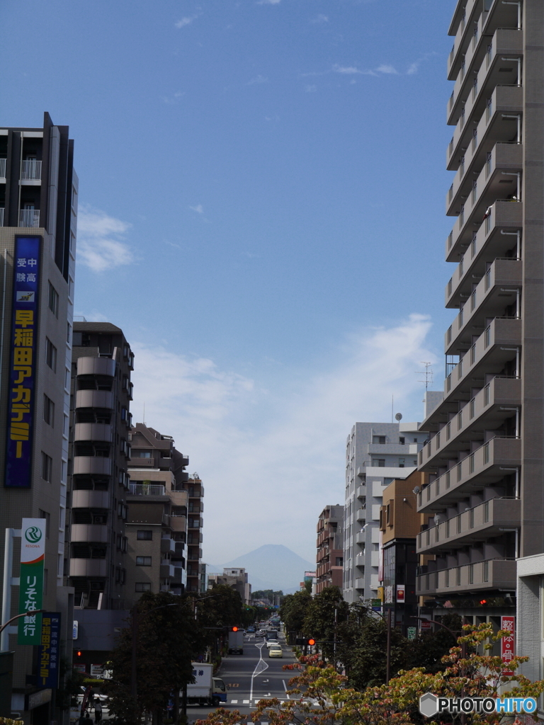 富士見テラスからの眺め