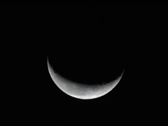 二十六夜の月
