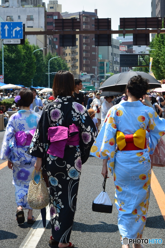 入谷朝顔市5