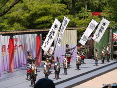 照姫祭り 出陣式1