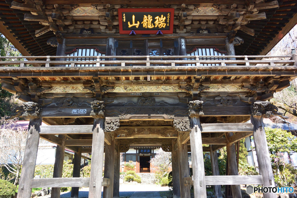 海禅寺、山門