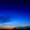 明けの明星と夜明け
