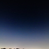 冬の大三角と金星、木星