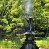 鶴の噴水