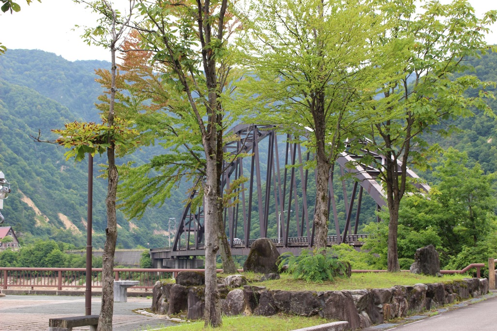 境川ダム　鉄橋