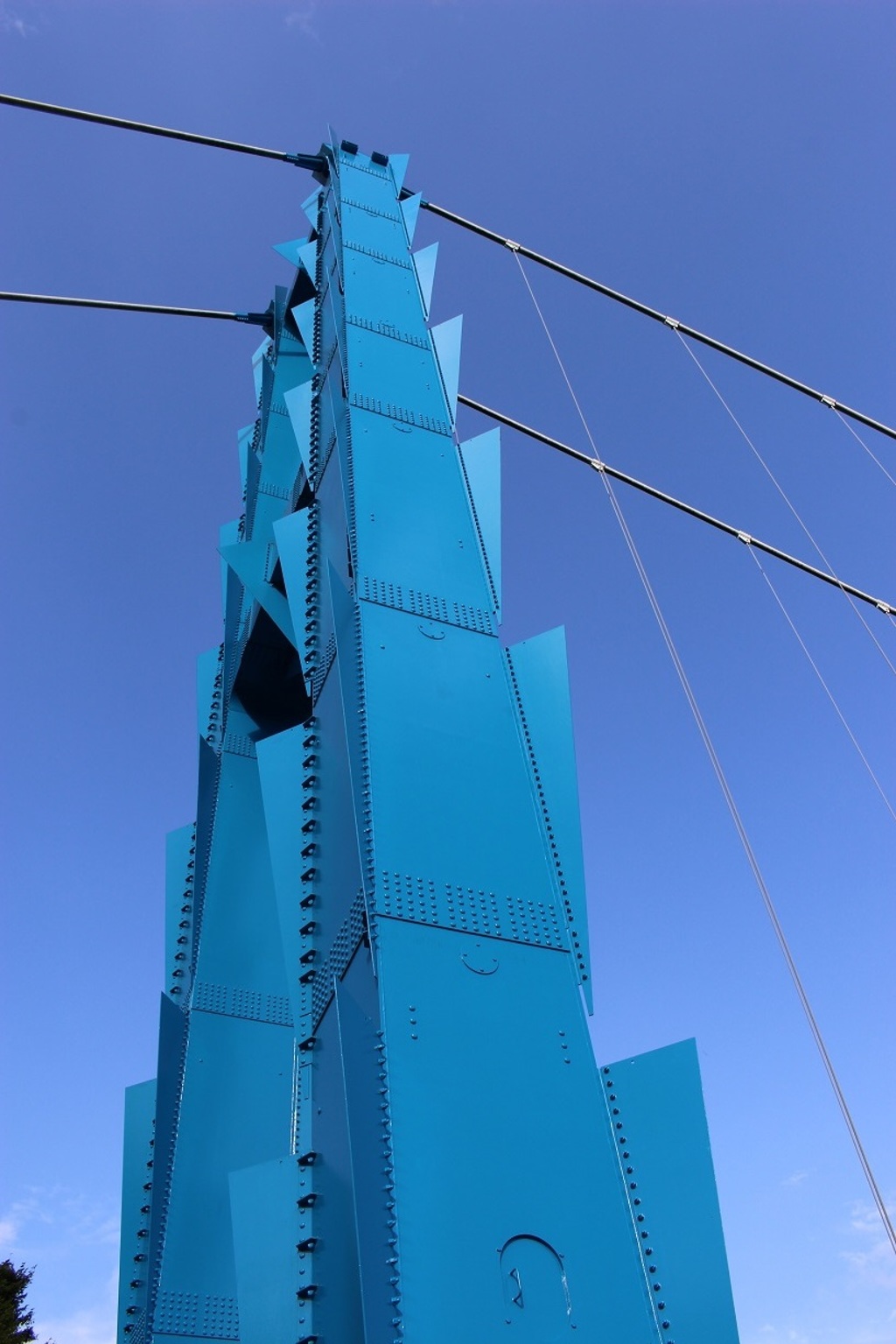 竜神大吊橋　橋柱2
