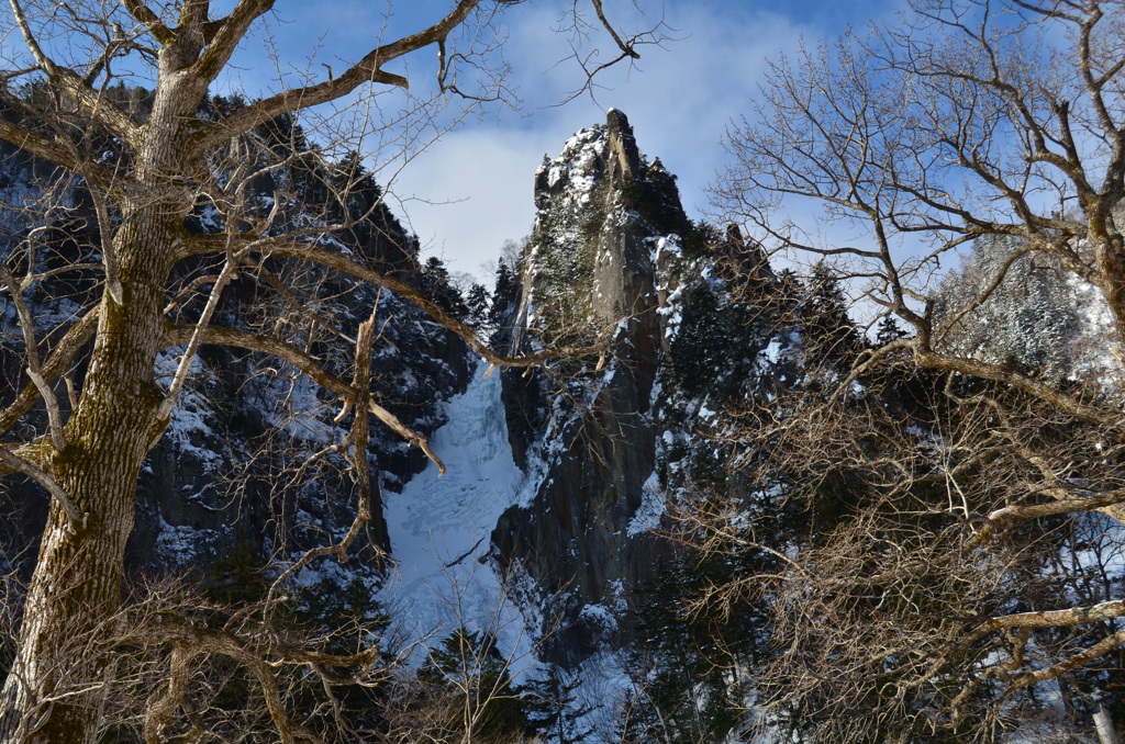 冬の層雲峡～銀河の滝