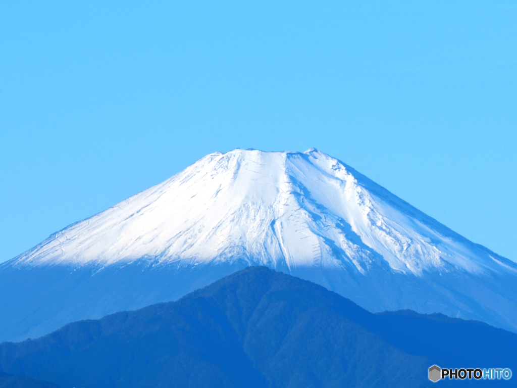 富士山　初冠雪