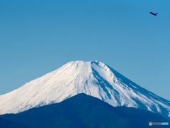 富士山　日本晴れ