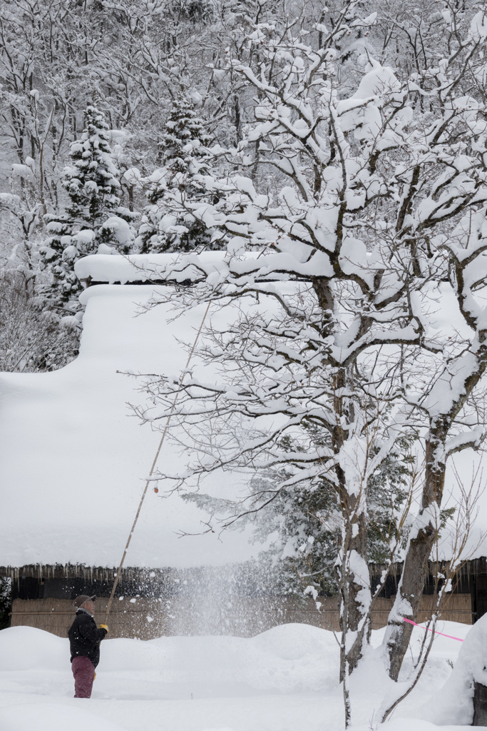 雪払い