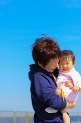 おばあちゃんと孫