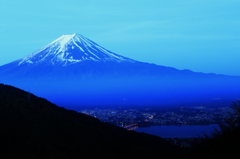 富士の朝