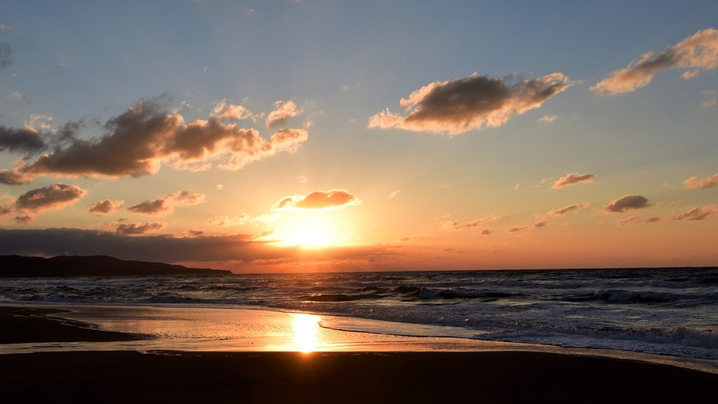 いつもの海岸にて