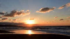 いつもの海岸にて