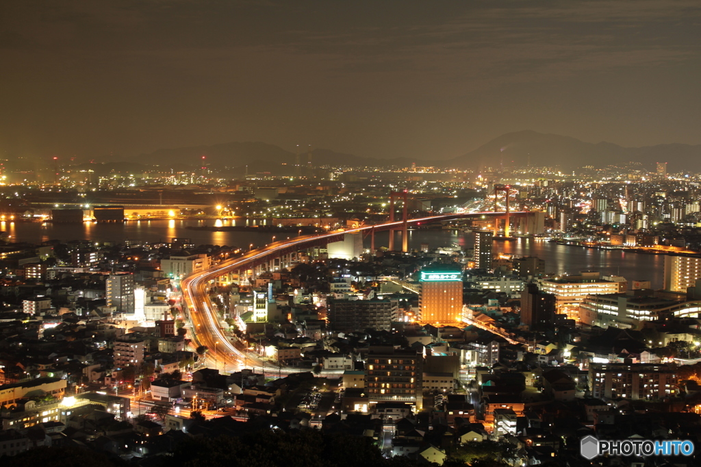 若戸大橋夜景